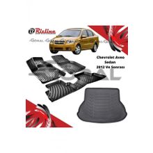 Rizline Chevrolet Aveo Sedan 2012 ve Sonrası Paspas ve Bagaj Havuzu Set