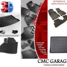 Rizline Chevrolet Captiva Havuzlu Siyah 3D Bagaj Havuzu