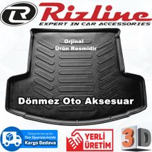 Rizline Chevrolet Captiva Siyah 2007-2015 3D Bagaj Havuzu