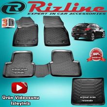 Rizline Chevrolet Cruze 3D Havuzlu Paspas