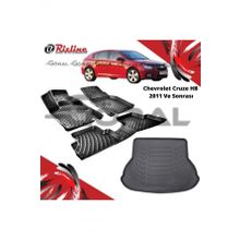 Rizline Chevrolet Cruze HB 2011 ve Sonrası Paspas ve Bagaj Havuzu Set