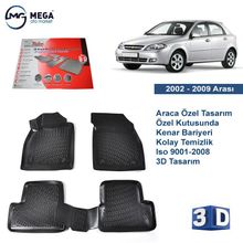 Rizline Chevrolet Lacetti 2002-2009 3d Havuzlu Paspas