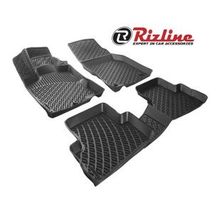 Rizline Citroen Berlingo 110 HP 2009 Sonrası 3D Siyah Havuzlu Paspas