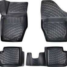 Rizline Citroen C4 Siyah 2004-2010 Arası 3D Paspas