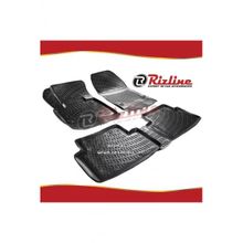 Rizline Citroen C5 Siyah Sedan 2008-2015 Arası 4 Parça 3D Havuzlu Paspas