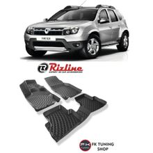 Rizline Dacia Duster 4x4 2018+ 3D Havuzlu Paspas