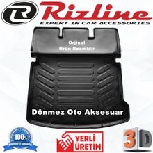 Rizline Dacia Lodgy 2012 Sonrası Siyah Bagaj Havuzu Paspası