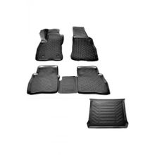 Rizline Fiat Doblo 2 2010-2020 Arası 3D Havuzlu Paspas + 3D Bagaj Havuzu