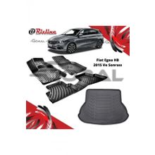 Rizline Fiat Egea HB 2015 ve Sonrası Paspas ve Bagaj Havuzu Set
