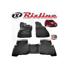 Rizline Fiat Fiorino 2007 - 2019 Arası Siyah 4 Parça Set 3D Havuzlu Paspas