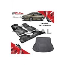 Rizline Fiat Linea 2007 ve Sonrası Paspas ve Bagaj Havuzu Set