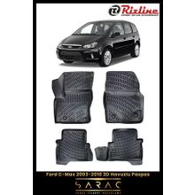Rizline Ford C-Max 2009 Araca Özel Tasarım 3D Havuzlu Paspas