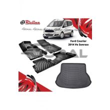 Rizline Ford Courier 2014 ve Sonrası Paspas ve Bagaj Havuzu Set