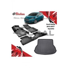 Rizline Ford Fiesta 2013-2017 Uyumlu Paspas ve Bagaj Havuzu Set