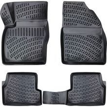 Rizline Ford Focus 1 1998-2004 Uyumlu 3D Havuzlu Siyah Paspas