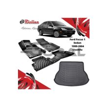 Rizline Ford Focus 1 Sedan 1999-2004 Uyumlu Paspas ve Bagaj Havuzu Set