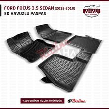 Rizline Ford Focus 3.5 2015-2018 Sonrası Sedan 3D Paspas