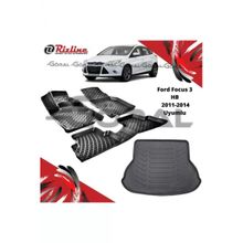 Rizline Ford Focus 3 HB 2011-2014 Uyumlu Paspas ve Bagaj Havuzu Set
