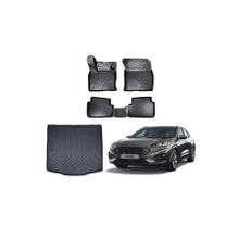 Rizline Ford Kuga 2020 3D Paspas Siyah & Bagaj Havuzu Set