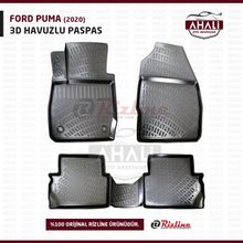Rizline Ford Puma 2020 Sonrası 3D Araç Kokusu ve Havuzlu Paspas