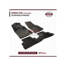 Rizline Honda Civic 1996-2000 3D Araç Kokusu ve Havuzlu Paspas