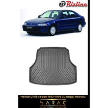 Rizline Honda Civic Sedan 1992-1996 Uyumlu 3D Bagaj Havuzu