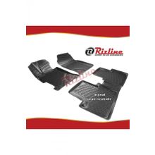 Rizline Honda Civic Siyah Sedan 2001-2006 Arası 4 Parça 3D Havuzlu Paspas