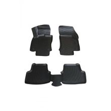 Rizline Honda CR-V 2002-2006 Uyumlu 3D Havuzlu Siyah Paspas