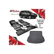 Rizline Honda CR-V 2002-2006 Uyumlu Paspas ve Bagaj Havuzu Set