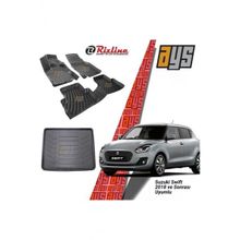 Rizline Hroto Suzuki Swift 2018 Sonrası 3D Havuzlu Paspas ve Bagaj Havuzu