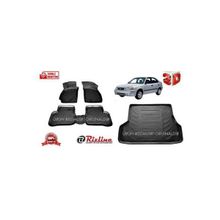 Rizline Hyundai Admire 2003-2005 Arası 3D Paspas + Bagaj Havuzu Set