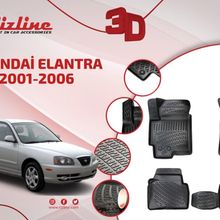 Rizline Hyundai Elantra 3D 2016-2018 Arası Havuzlu Oto Paspas