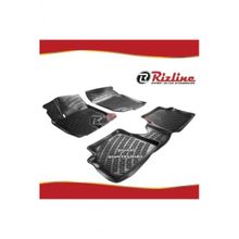Rizline Hyundai Getz Siyah 2002-2011 Arası 4 Parça 3D Havuzlu Paspas