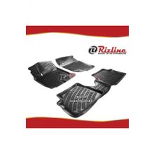 Rizline Hyundai Getz Siyah 2002-2011 Arası 4 Parça 3D Havuzlu Paspas