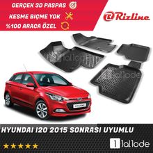 Rizline Hyundai I20 2015 Sonrası 3D Havuzlu Paspas