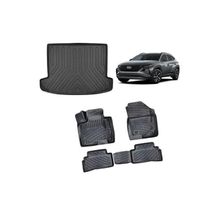 Rizline Hyundai Tucson 3D 2021 Sonrası 3D Bagaj Havuzu ve Havuzlu Paspas