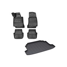 Rizline Jeep Grand Cherokee WK2 2012 Araca Özel Üretim 3D Havuzlu Paspas