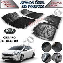 Rizline Kia Cerato 2016+ 3D Havuzlu Paspas