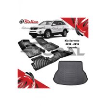 Rizline Kia Sorento 2010-2015 Uyumlu Paspas ve Bagaj Havuzu Set