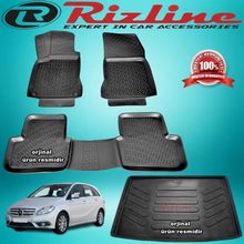 Rizline Mercedes B Serisi W246 2011 Sonrası 3D Paspas Bagaj Havuzu