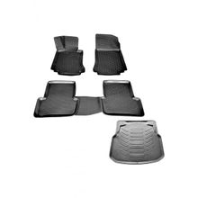 Rizline Mercedes C Serisi W204 2007-2014 Arası 3D Havuzlu Paspas + Plastik Setli 3D Bagaj Havuzu