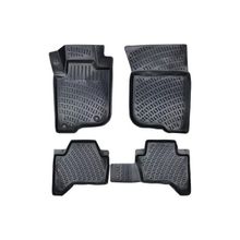 Rizline Mitsubishi L200 2007 Araca Uyumlu Özel Tasarım 3D Havuzlu Paspas