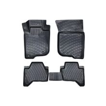 Rizline Mitsubishi L200 2011 Uyumlu Araca Özel Tasarım 3D Havuzlu Paspas