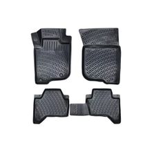 Rizline Mitsubishi L200 2016 Araca Özel Uyumlu Tasarım 3D Havuzlu Paspas
