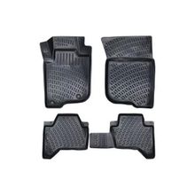 Rizline Mitsubishi L200 2018 Uyumlu Araca Özel Tasarım 3D Havuzlu Paspas