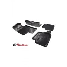 Rizline Nissan Micra 2016-2019 Arası Siyah 3D Havuzlu Paspas