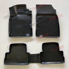 Rizline Nissan Qashqai 2014 Araca Özel Tasarım 3D Havuzlu Paspas