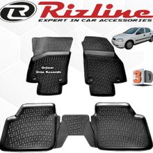 Rizline Opel Astra G Sedan 1998 - 2009 Arası Siyah 4 Parça Set 3D Havuzlu Paspas