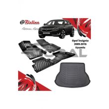 Rizline Opel Insignia 2009-2016 Uyumlu Paspas ve Bagaj Havuzu Set