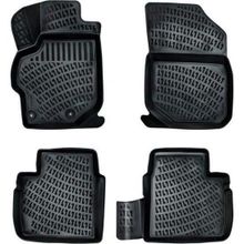 Rizline Peugeot 301 2012 - 2020 Arası Siyah 4'lü Set 3D Havuzlu Paspas
